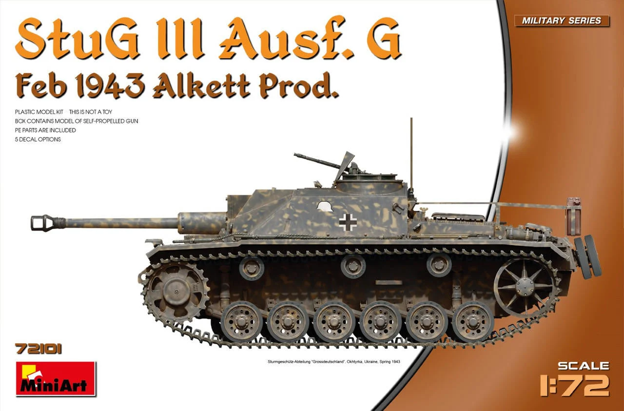 Miniart 1/72 StuG III Ausf. G Feb 1943 Prod
