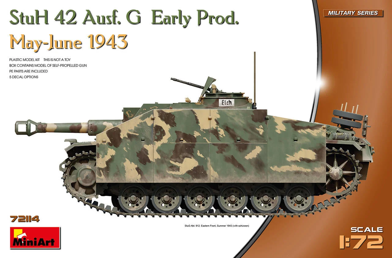 Miniart 1/72 Minart STUH 42 AUSF. G EARLY PROD
