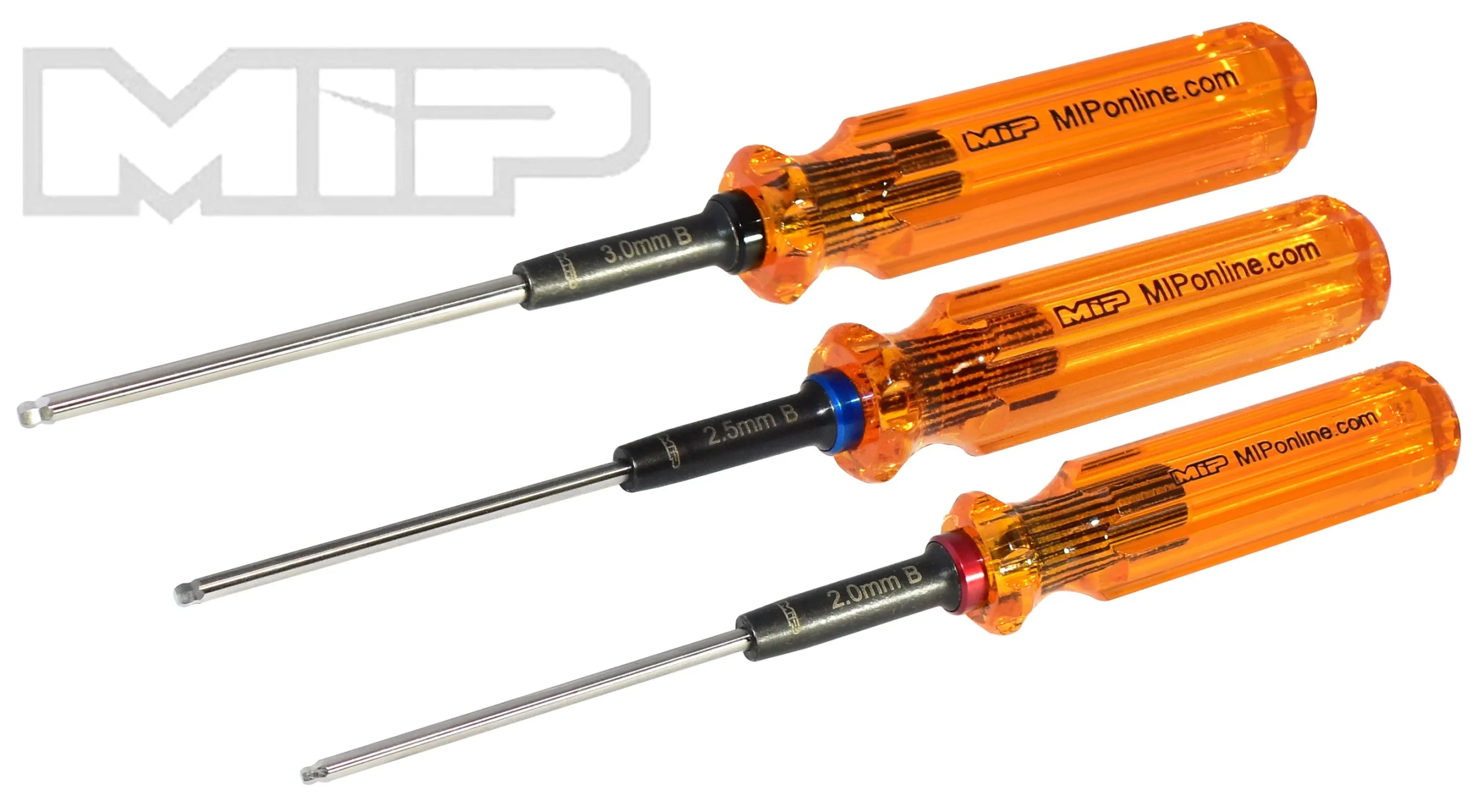 MIP Hex Driver Ball Wrench Set, Metric (3)