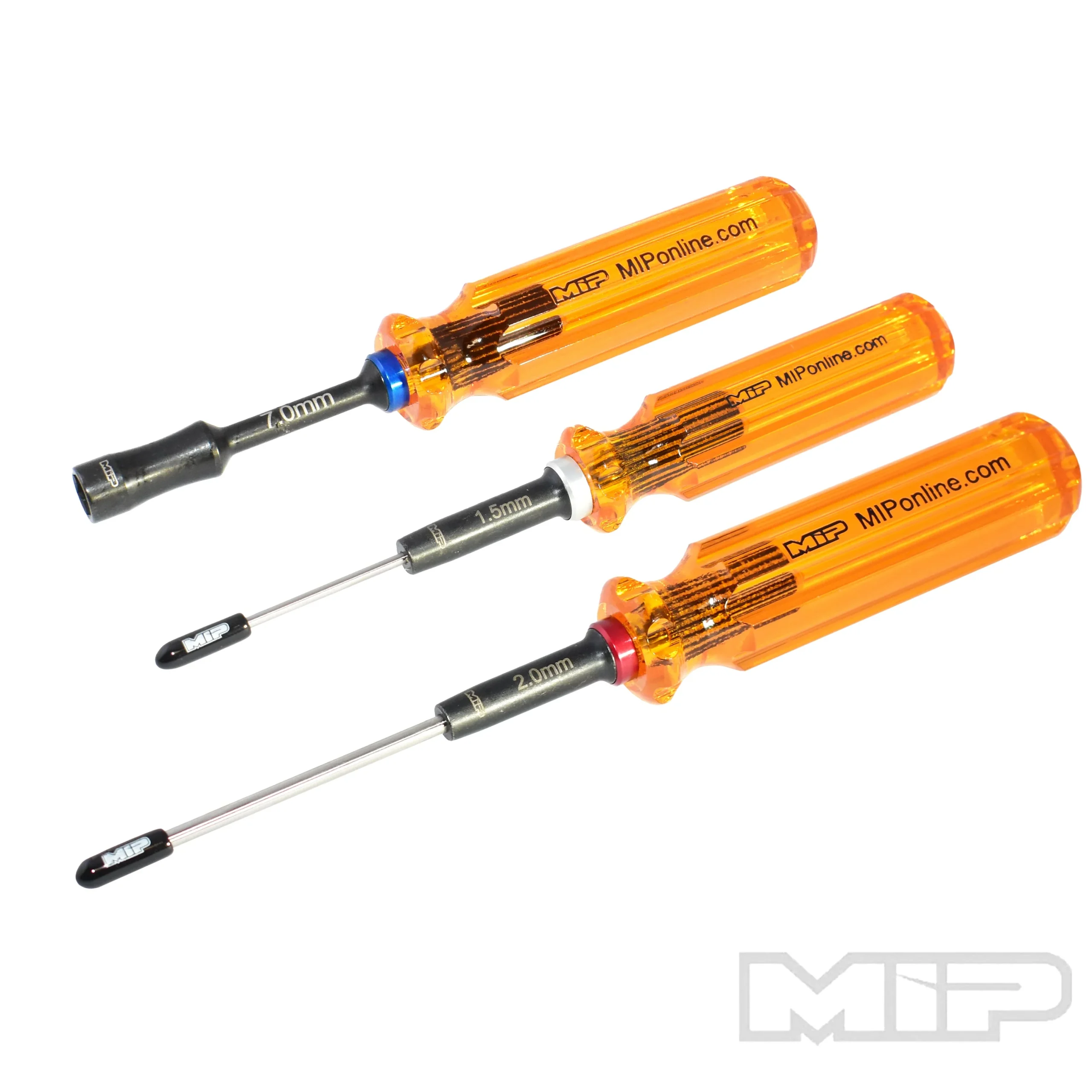 MIP Wrench Set: 1.5mm, 2.0mm Hex & 7.0 Nut Driver