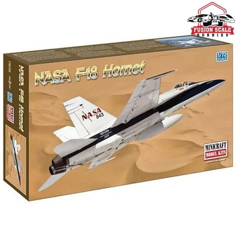 Minecraft Model Kits F18 Hornet NASA Aircraft - Minicraft Models