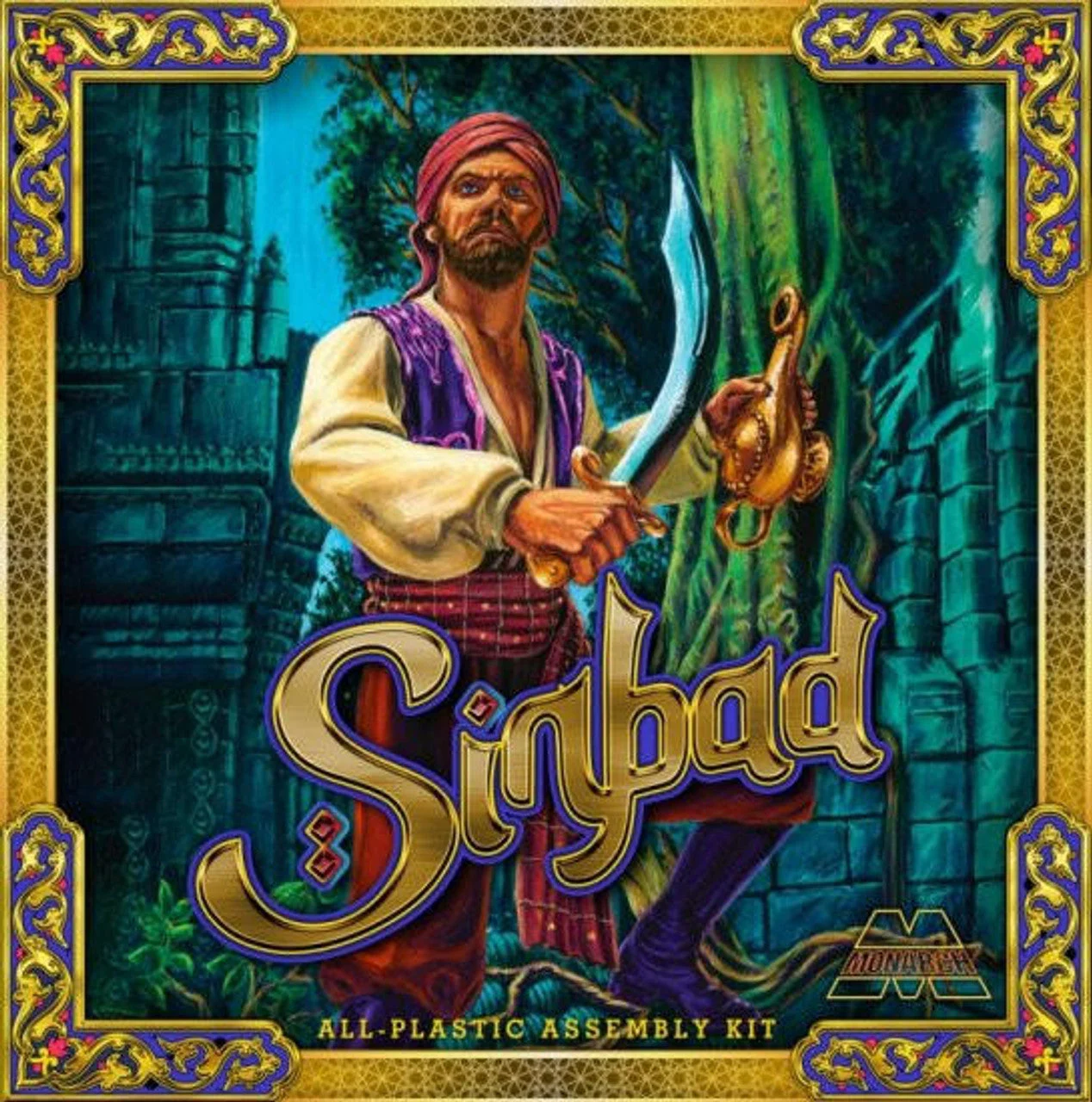 Monarch Models 1/8 Models Sinbad The Sailor Plastic Model Kit