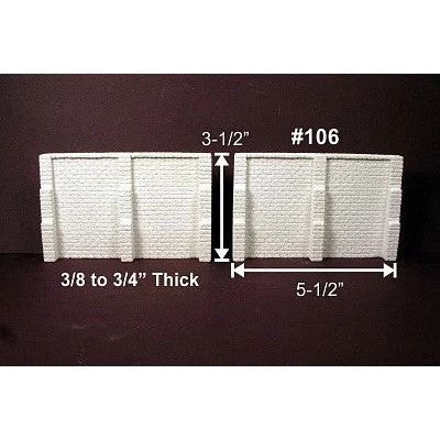 Monroe Models Ho Cut Stone Retain 2pk
