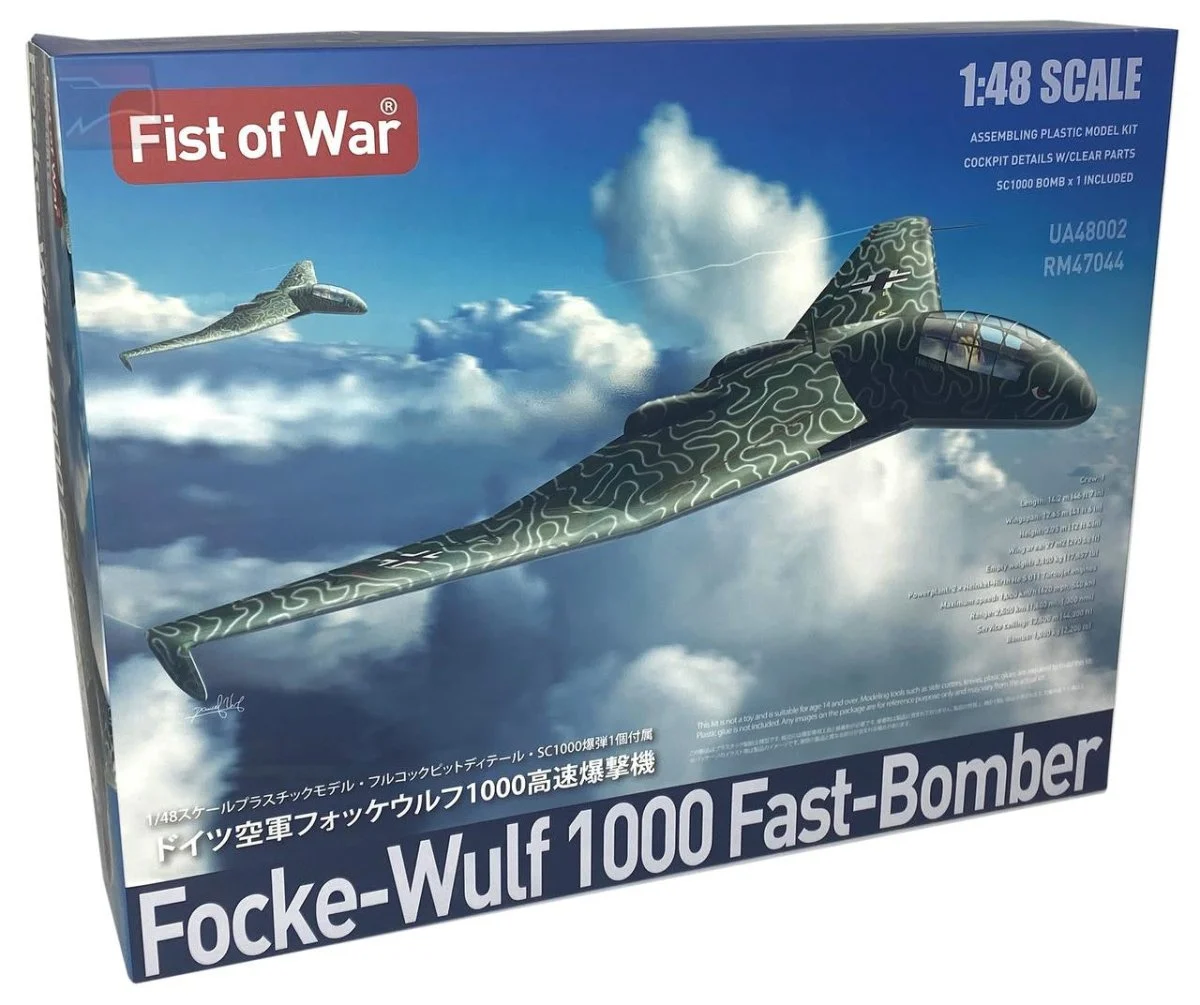 ModelCollect 1/48 Modelcollect Fist of War Focke-Wulf 1000 Fast Bomber