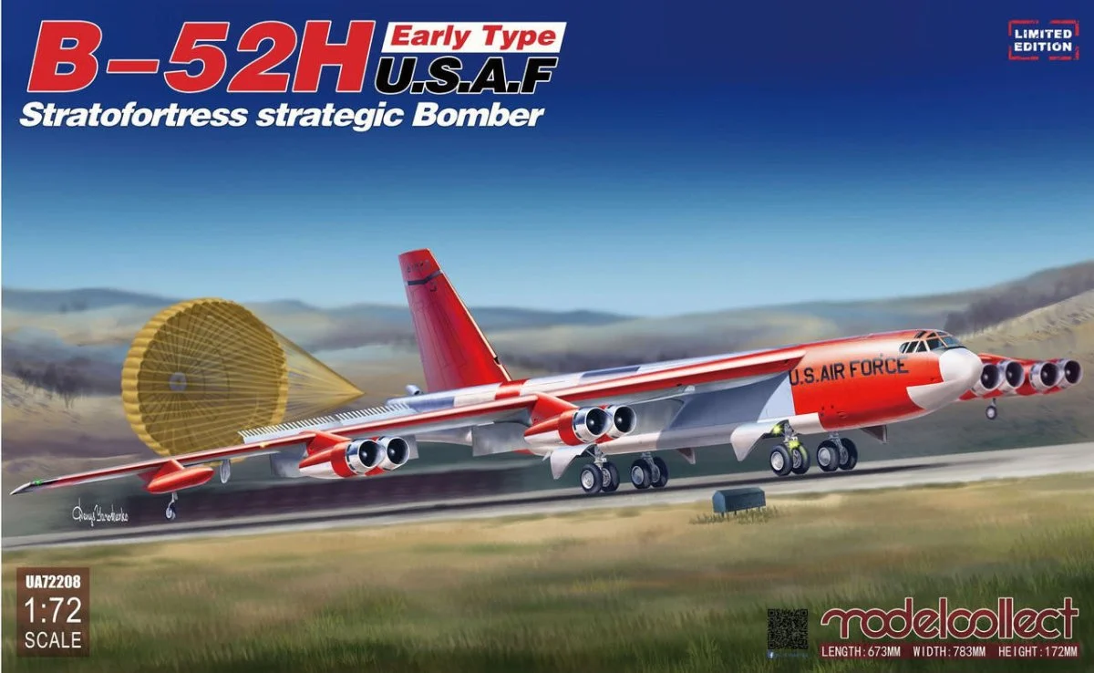 ModelCollect 1/72 ModelCollect B-52H early type Stratofortress strategic Bomber