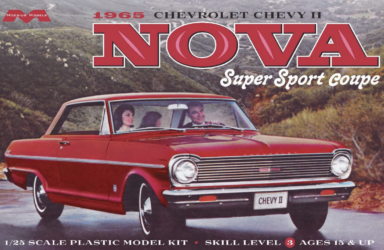 Moebius Models 11965 Chevy Nova Super Sport