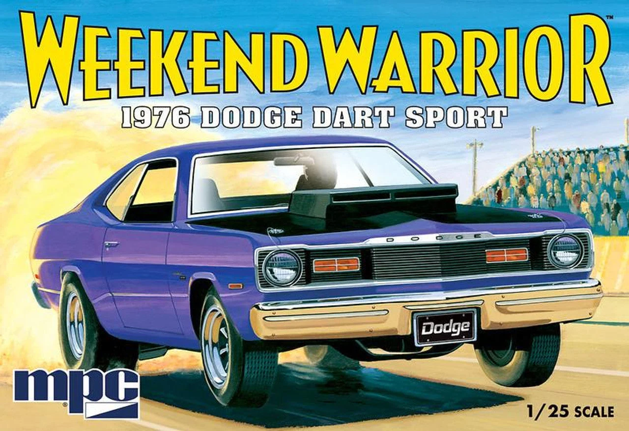 MPC 1/25 Dodge Dart Weekend Warrior Plastic Model Kit
