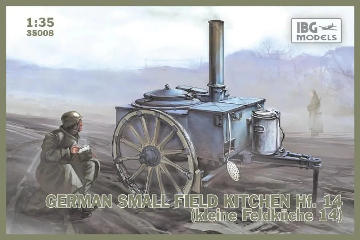 1/35 IBG Model German Small Field Kitchen Hf. 14 (Kleine Feldkuche 14) 35008 - IBG Models