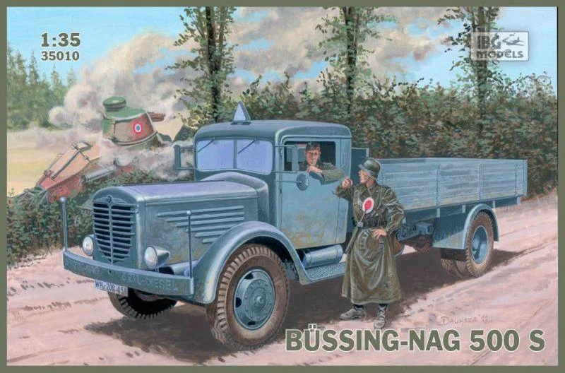 1/35 IBG Model Bussing-NAG 500 S 35010