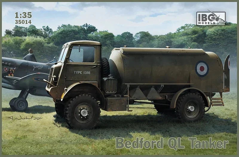 1/35 IBG Model Bedford QL Tanker 35014 - IBG Models