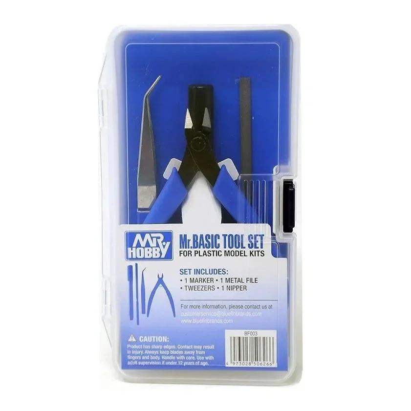 Mr. Hobby Mr. Basic Tool Set for Plastic Model Kits BF003 - GSI Creos