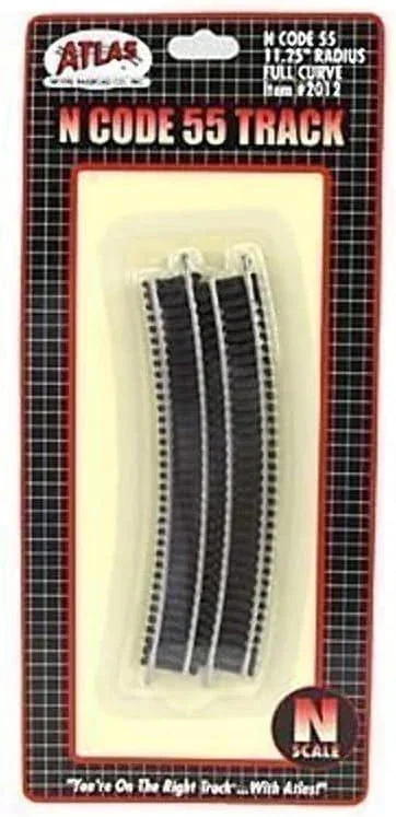 N Atlas Code 55 11.25" RADIUS FULL SECTION- (6 PCS) 2012