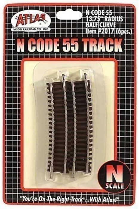 N Atlas Code 55 13.75" RADIUS HALF SECTION- (6 PCS) 2017