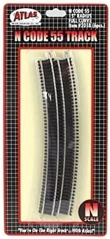 N Atlas Code 55 15" RADIUS FULL SECTION- (6 PCS) 2018