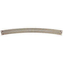 N Atlas Code 55 21.25" RADIUS FULL SECTION (6 PCS) 2028 - Atlas Trains