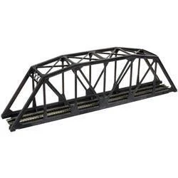 N Atlas Code 55 THROUGH TRUSS BRIDGE KIT- BLACK 2070
