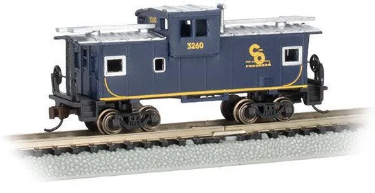N Bachmann 36' Wide-Vision Caboose - Chesapeake & Ohio #3260 - 70762