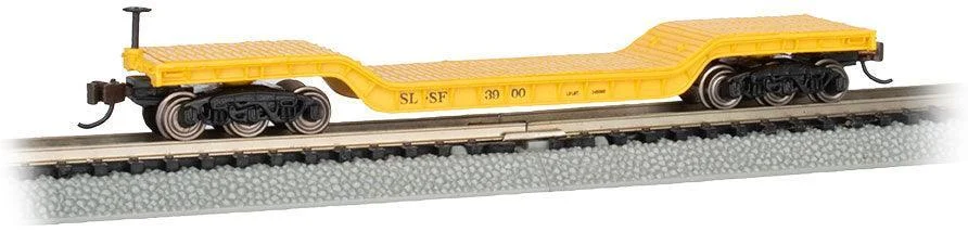 N Bachmann 52' Center-Depressed Flatcar - Frisco #3900 w/o Load 71389