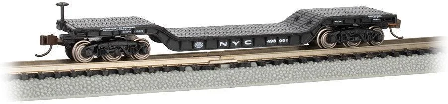 N Bachmann 52' Center-Depressed Flatcar - NYC #498991 w/o Load 71390