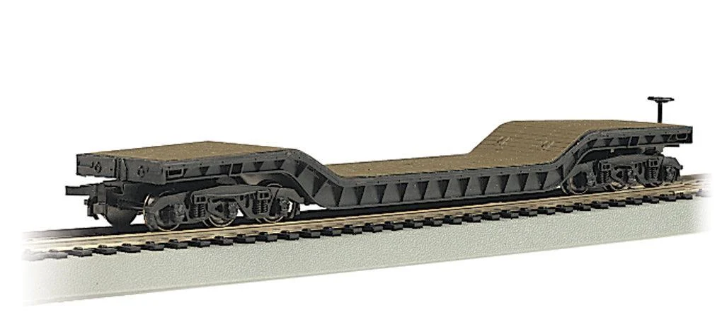 N Bachmann 52' Center-Depressed Flatcar - w/o Load 71399