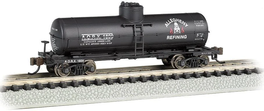 N Bachmann Allegheny Refining - ACF 36'6" 10,000 Gal. Single Dome Tank Car 17861