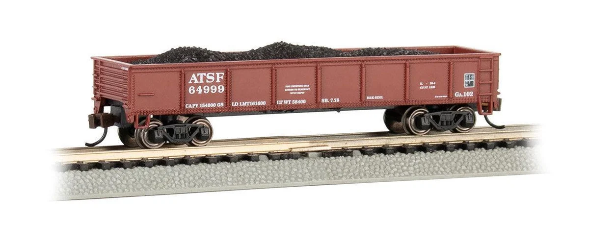 N Bachmann ATSF #64999 - 40' Gondola Car 17251