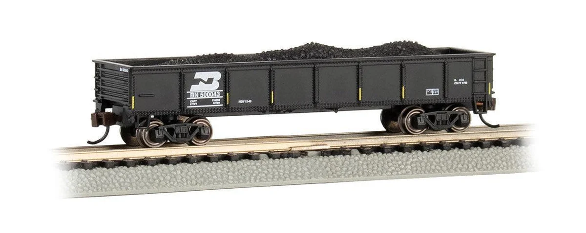 N Bachmann Burlington Northern #500043 - 40' Gondola Car 17252