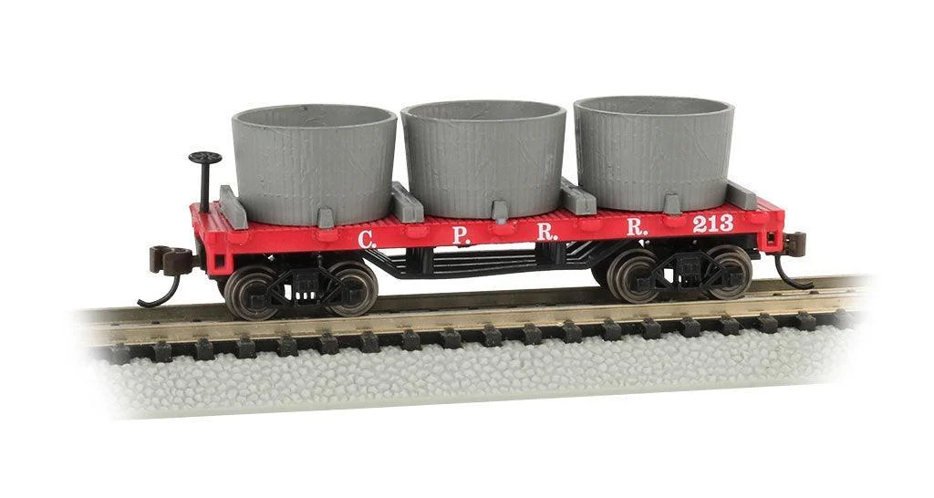 N Bachmann Central Pacific - Old Time Water Tank Car 15552