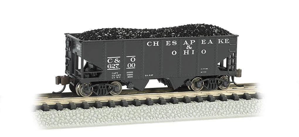 N Bachmann Chesapeake & Ohio - USRA 55 Ton 2 Bay Hopper 19555