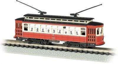 N Bachmann Chicago - Brill Trolley 61091