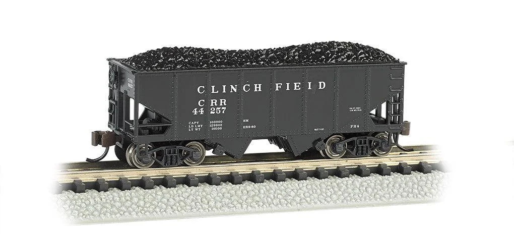 N Bachmann Clinchfield - USRA 55 Ton 2 Bay Hopper 19554