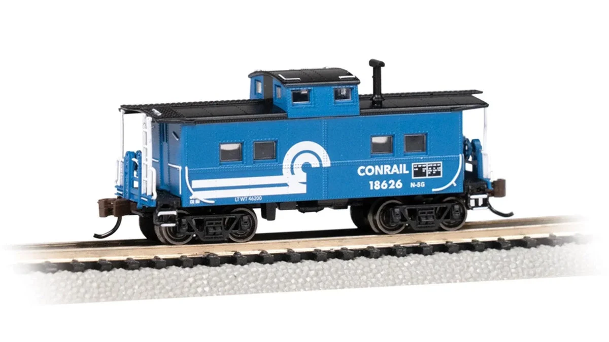 N Bachmann Conrail #18726 - Northeast Steel Caboose 16869