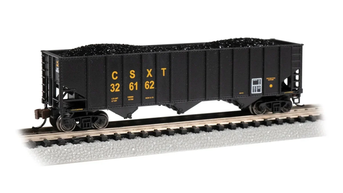 N Bachmann CSX #326162 - Beth Steel 100 Ton Hopper 18756