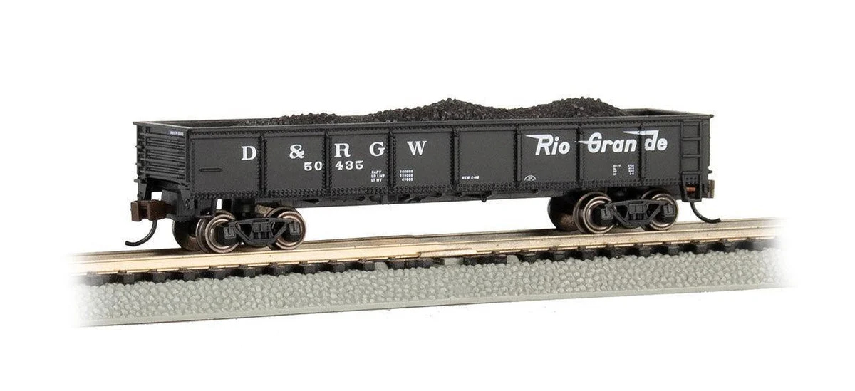 N Bachmann D&RGW #50435 - 40' Gondola Car 17254