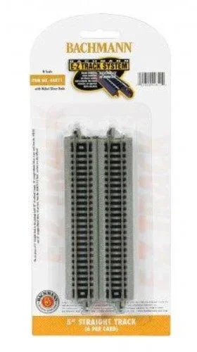 N Bachmann E-Z Track NS 5" Straight 44811
