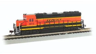 N Bachmann EMD GP40 - BNSF #3013 - 66358