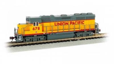 N Bachmann EMD GP40 - Union Pacific #678 - 66357