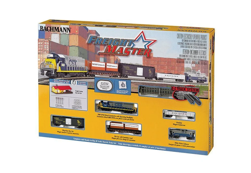N Bachmann Freightmaster Train Set 24022 - Bachmann Trains