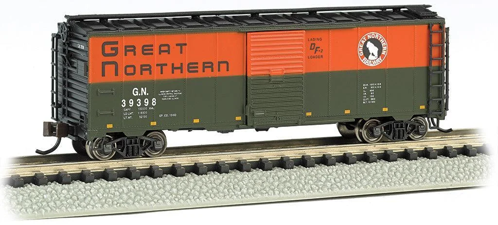 N Bachmann Great Northern - AAR 40' Steel Boxcar 17059