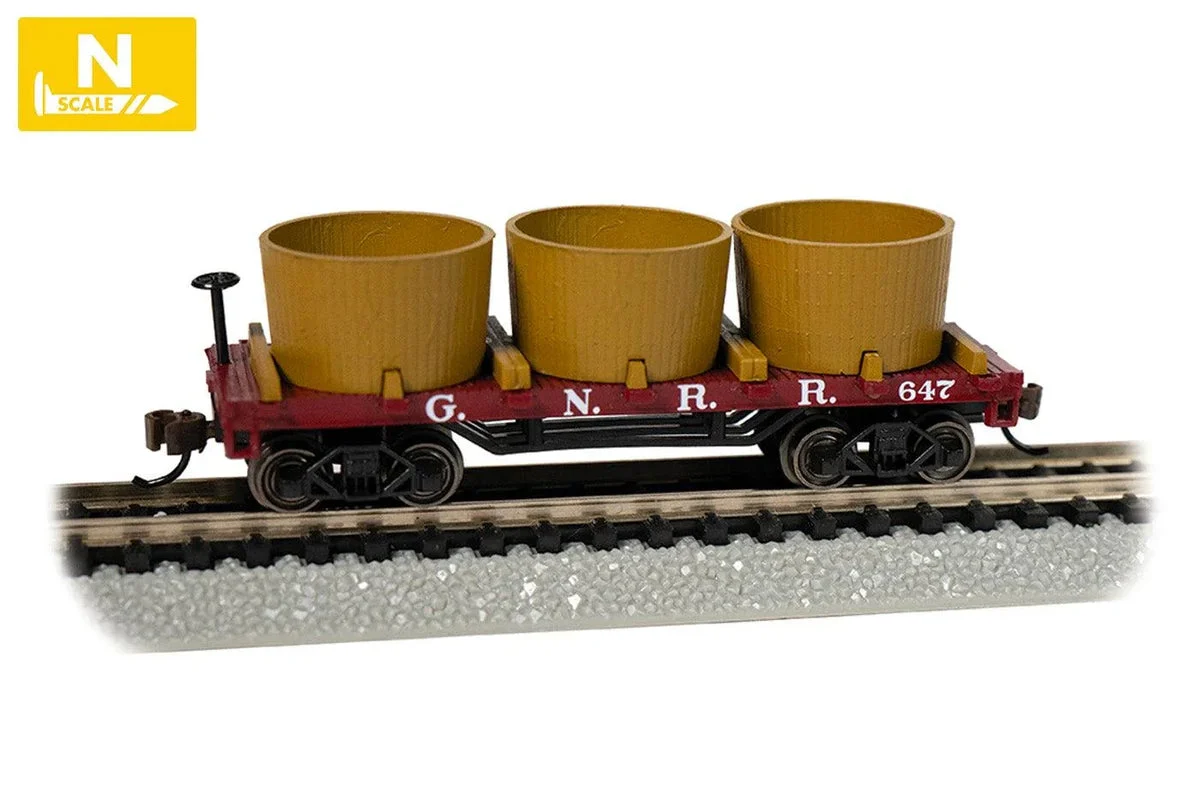 N Bachmann Great Northern - Old Time Water Tank Car 15555