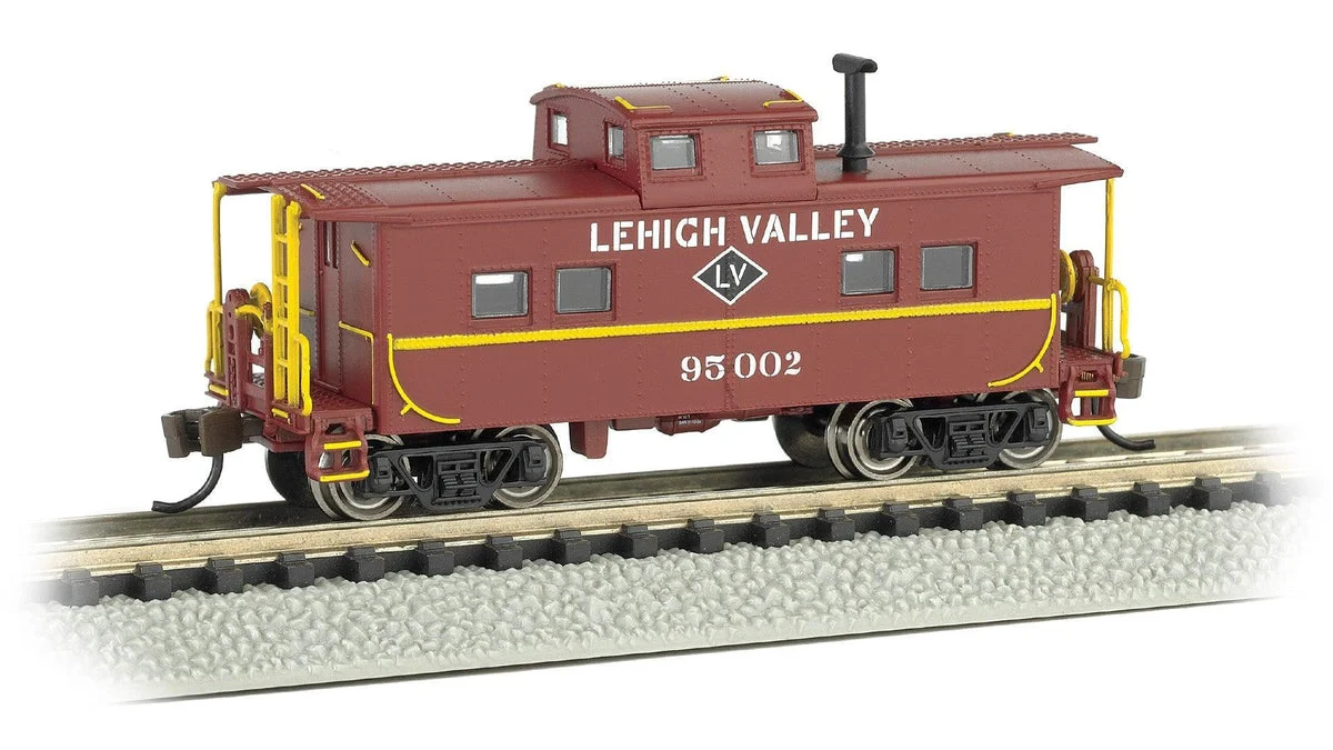 N Bachmann Lehigh Valley #95002 - Northeast Steel Caboose 16867