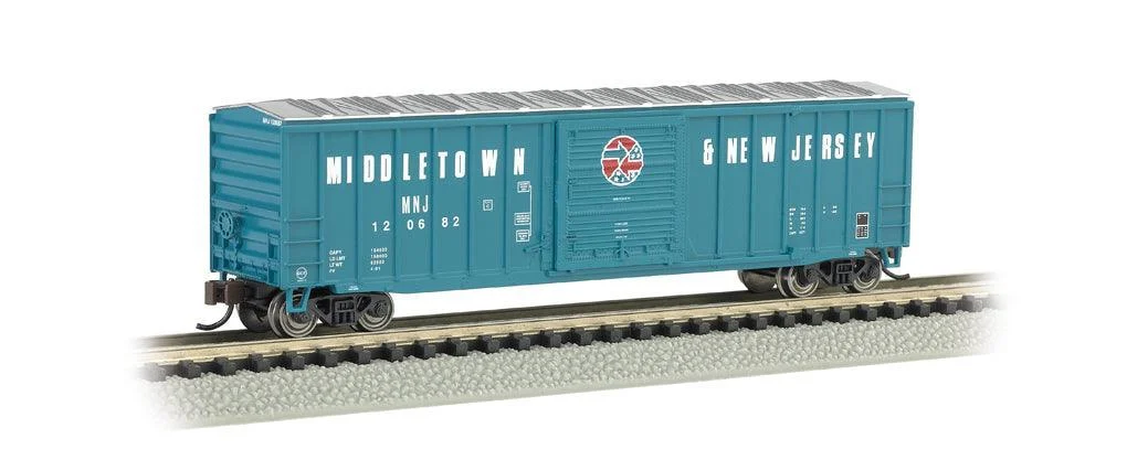 N Bachmann Middletown & New Jersey - ACF 50'6" Outside Braced Boxcar 19653