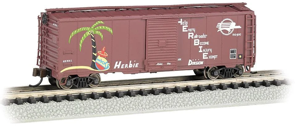 N Bachmann Missouri Pacific Herbie - AAR 40' Steel Boxcar 17060