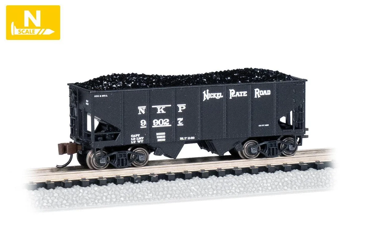 N Bachmann Nickel Plate Road #99027 - USRA 55 Ton 2 Bay Hopper 19563