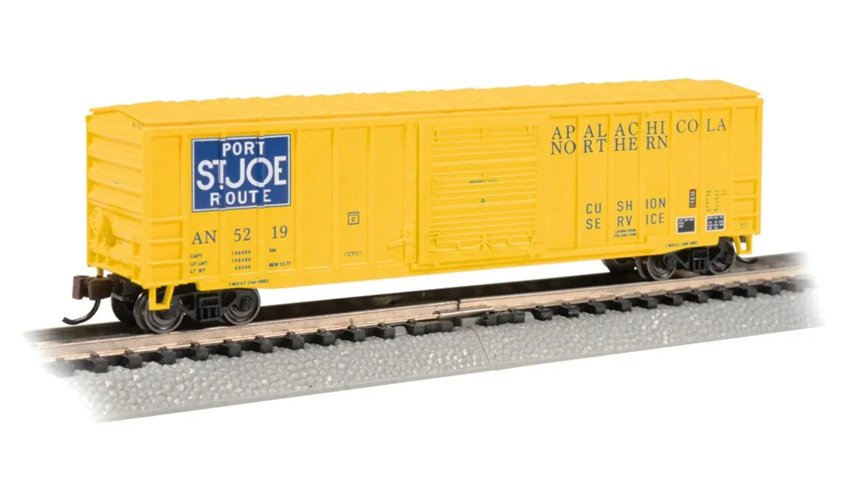 N Bachmann Port St. Joe Route #5219 - ACF 50'6" Outside Braced Boxcar 19666