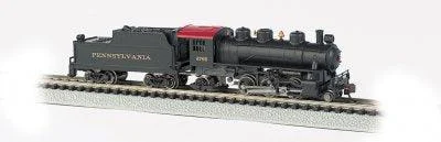 N Bachmann PRR #2765 - Prairie 2-6-2 Steam Locomotive & Tender 51553