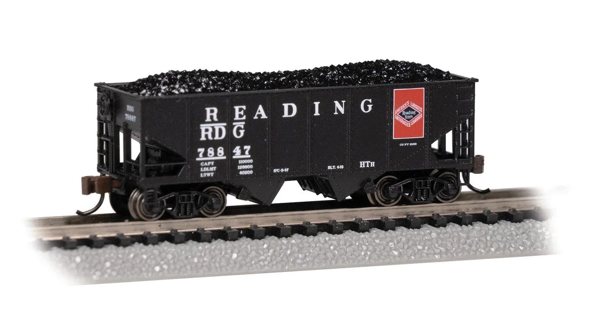 N Bachmann Reading #78847 - USRA 55 Ton 2 Bay Hopper 19565