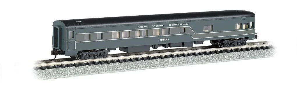 N Bachmann Scale New York Central - 85' Smooth-Side Observation 14355