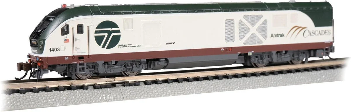 N Bachmann Siemens SC-44 Charger - Amtrak Cascades (WSDOT) #1403 - 67954