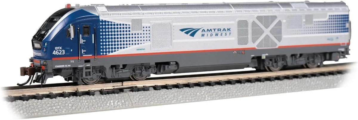 N Bachmann Siemens SC-44 Charger - Amtrak Midwest #4623 - 67951